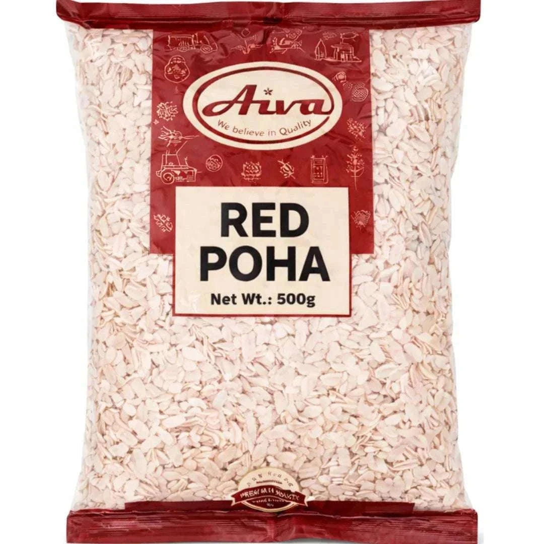 AIVA Red Poha (Rice Flakes) 1Kg Namma Markt