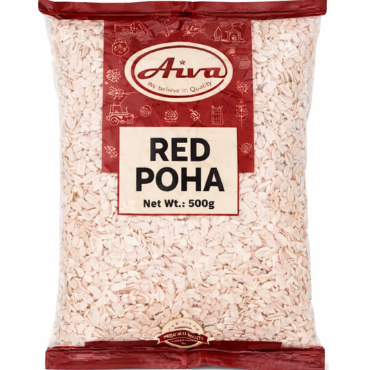 AIVA Red Poha (Rice Flakes) 1Kg