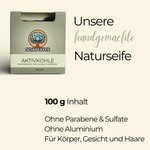 Aktivkohle Naturseife