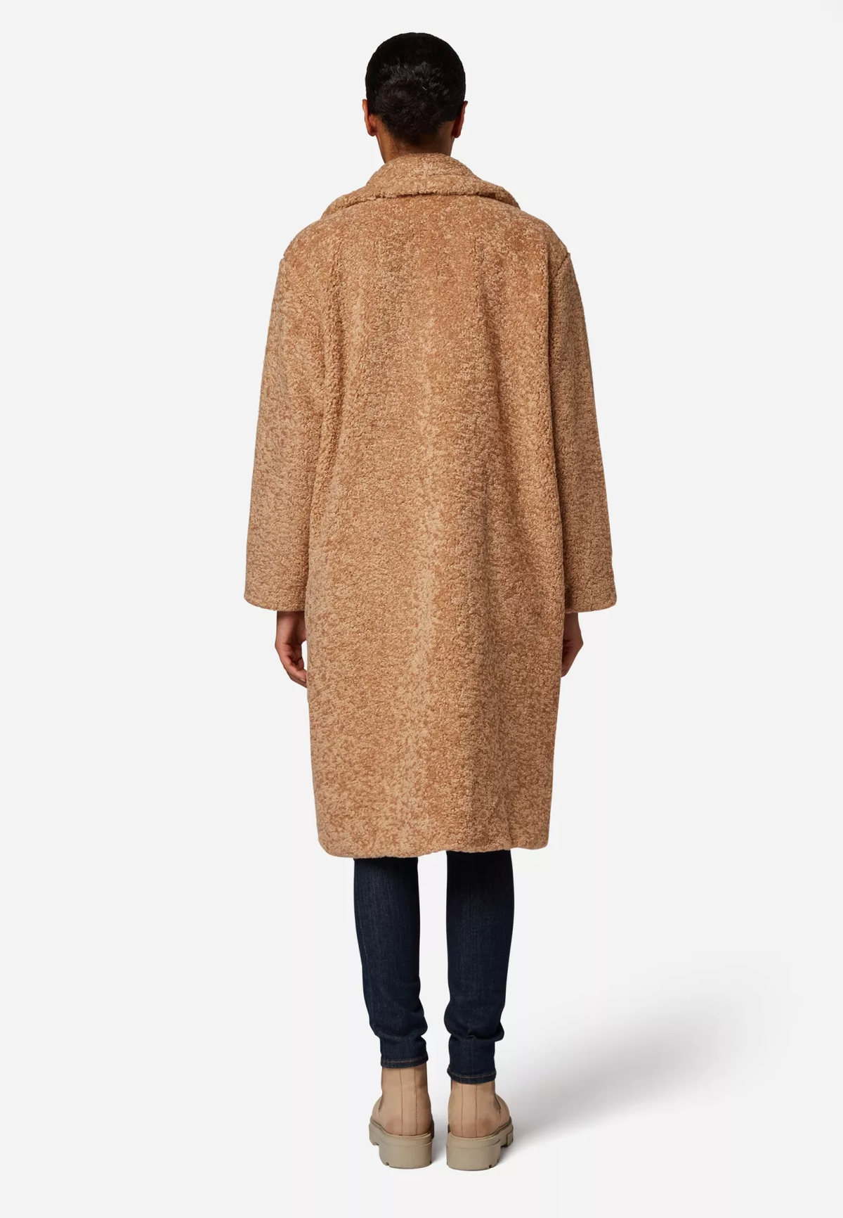 Damen Teddymantel Alba