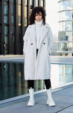 Damen Teddymantel Alba