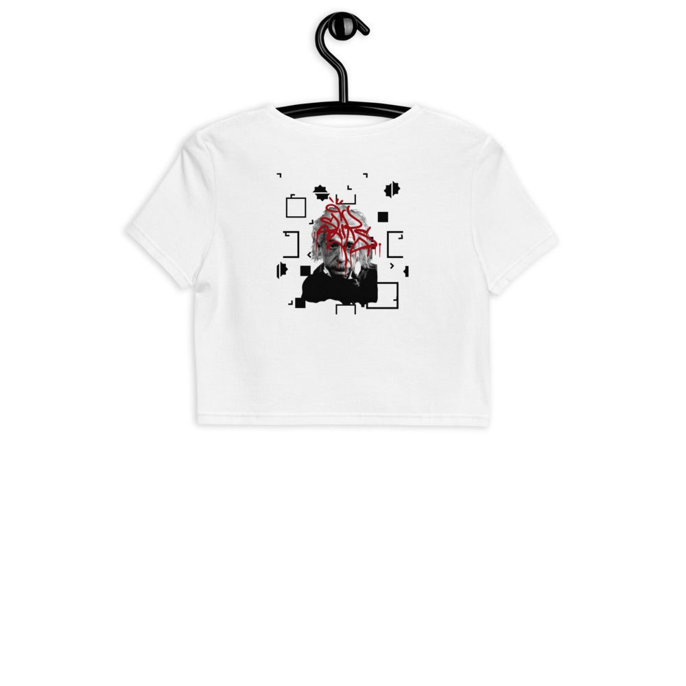 Albert Einstein Crop Top