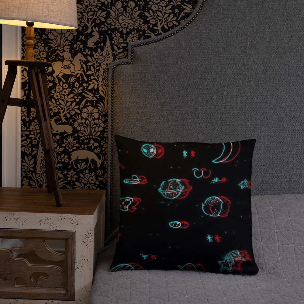 Distorted Design Kissen