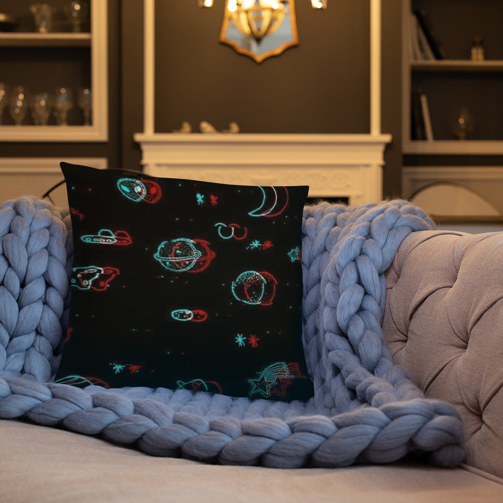 Distorted Design Kissen