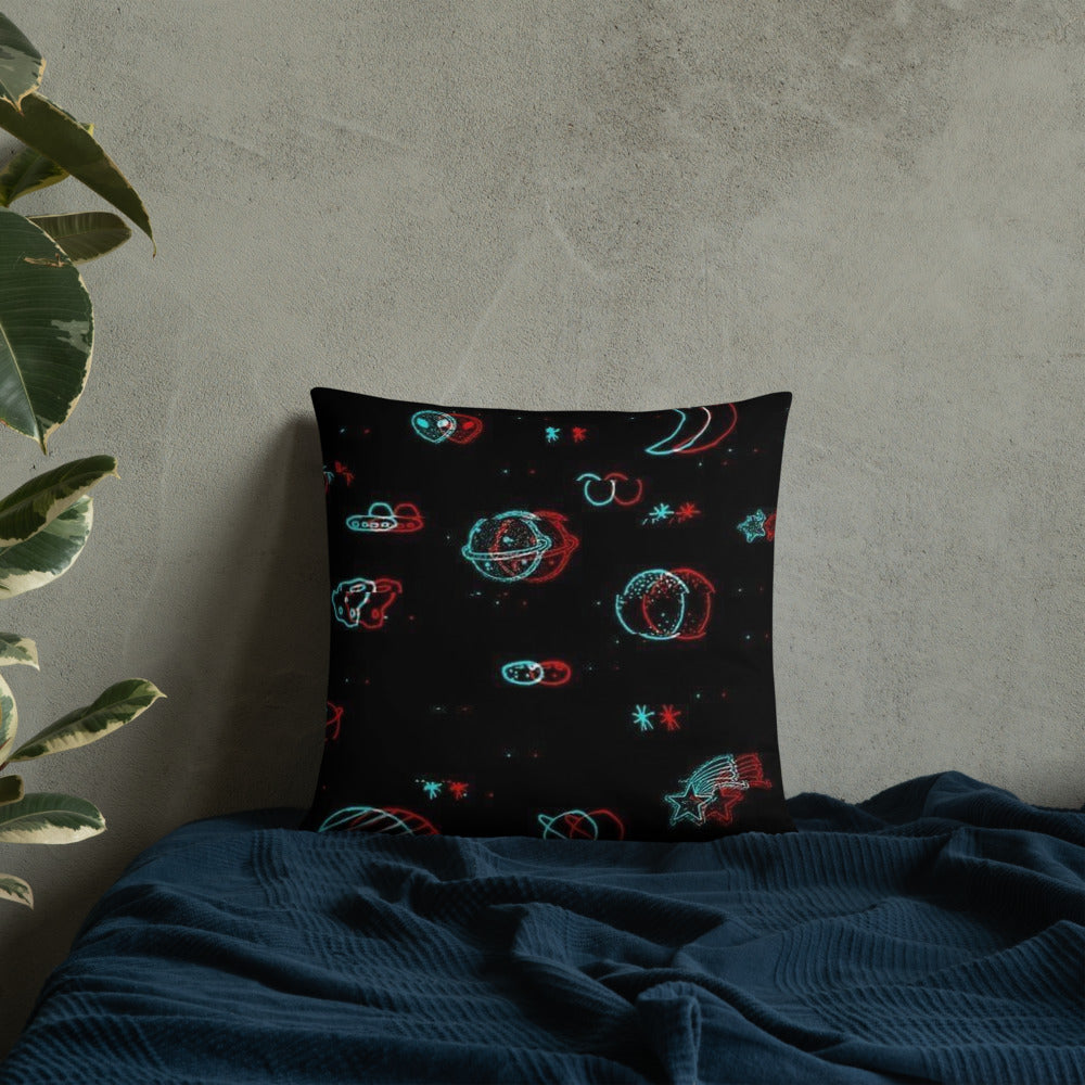 Distorted Design Kissen