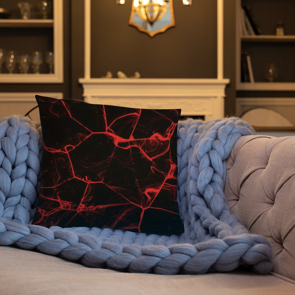 Rot Design Kissen