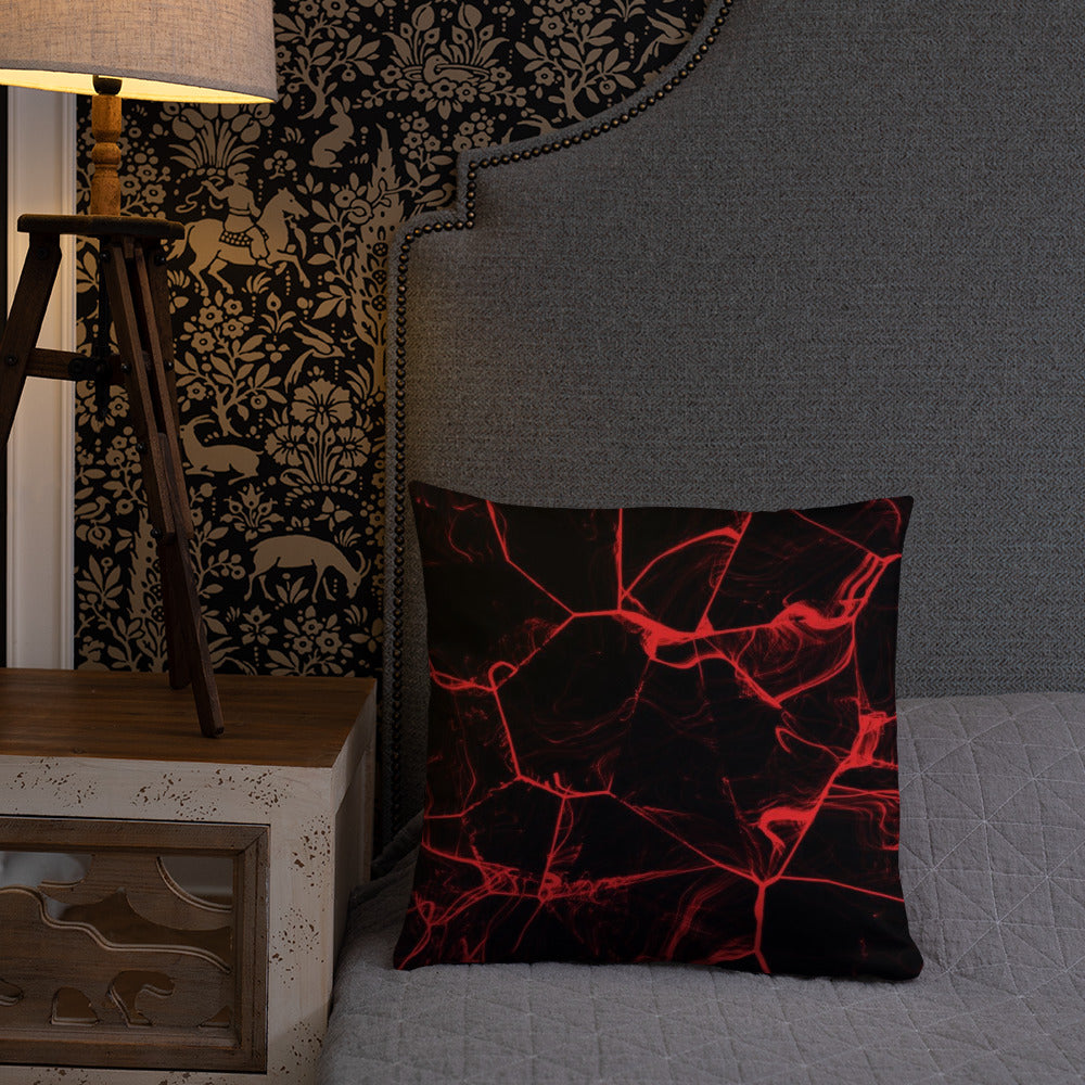 Rot Design Kissen