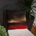 Rotes Meer Kissen