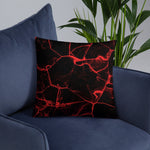 Rot Design Kissen