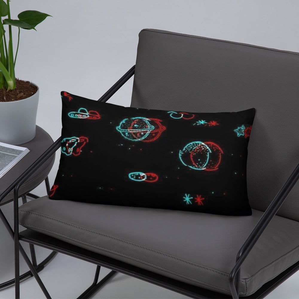 Distorted Design Kissen