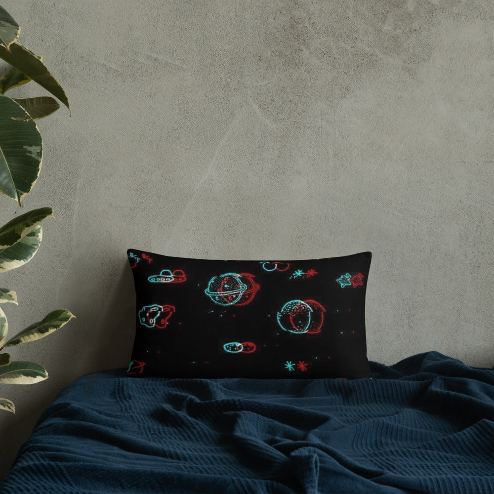 Distorted Design Kissen