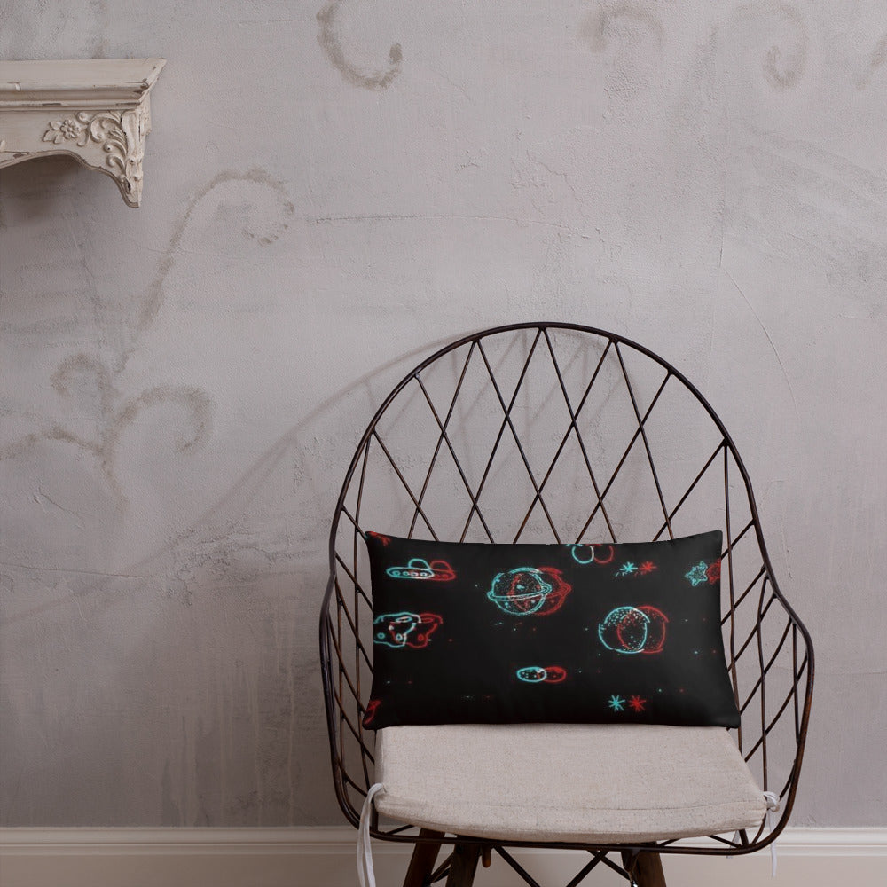 Distorted Design Kissen