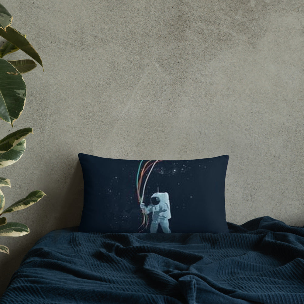 Astronaut Pulse Fit Vibes Kissen