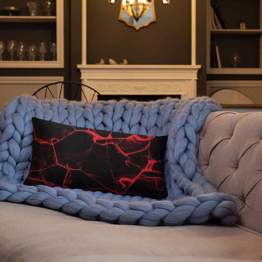 Rot Design Kissen