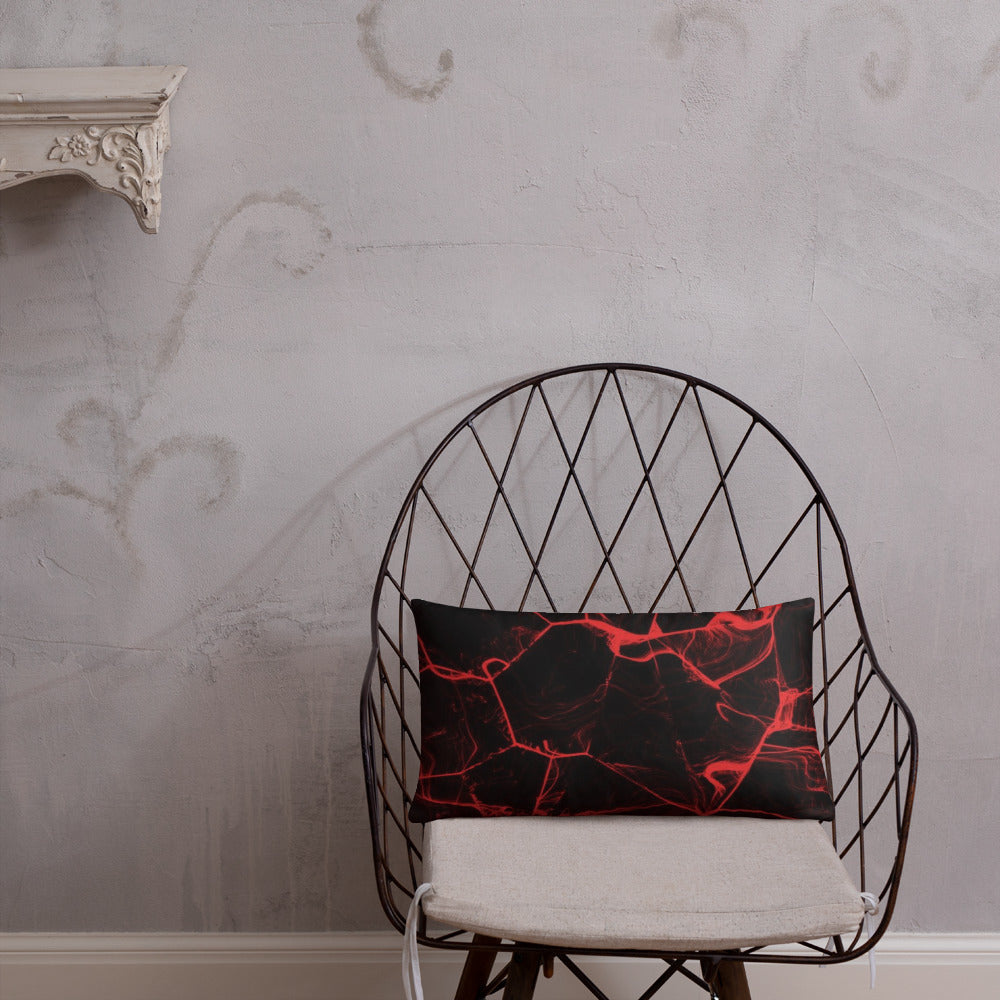 Rot Design Kissen