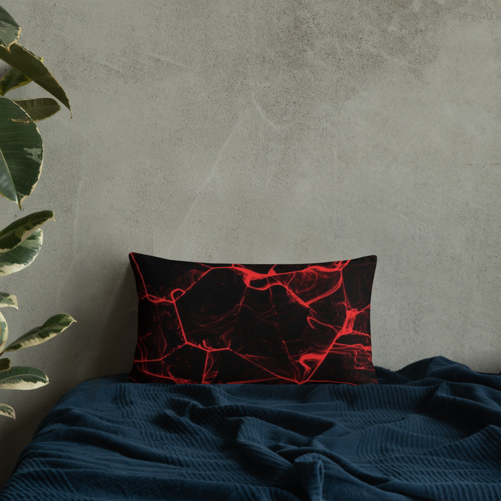Rot Design Kissen