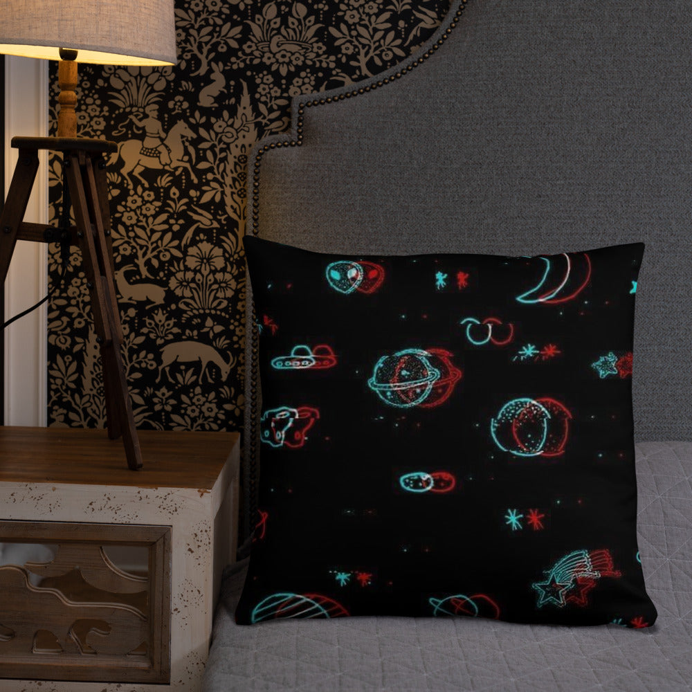 Distorted Design Kissen