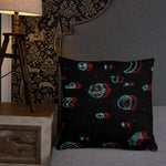 Distorted Design Kissen