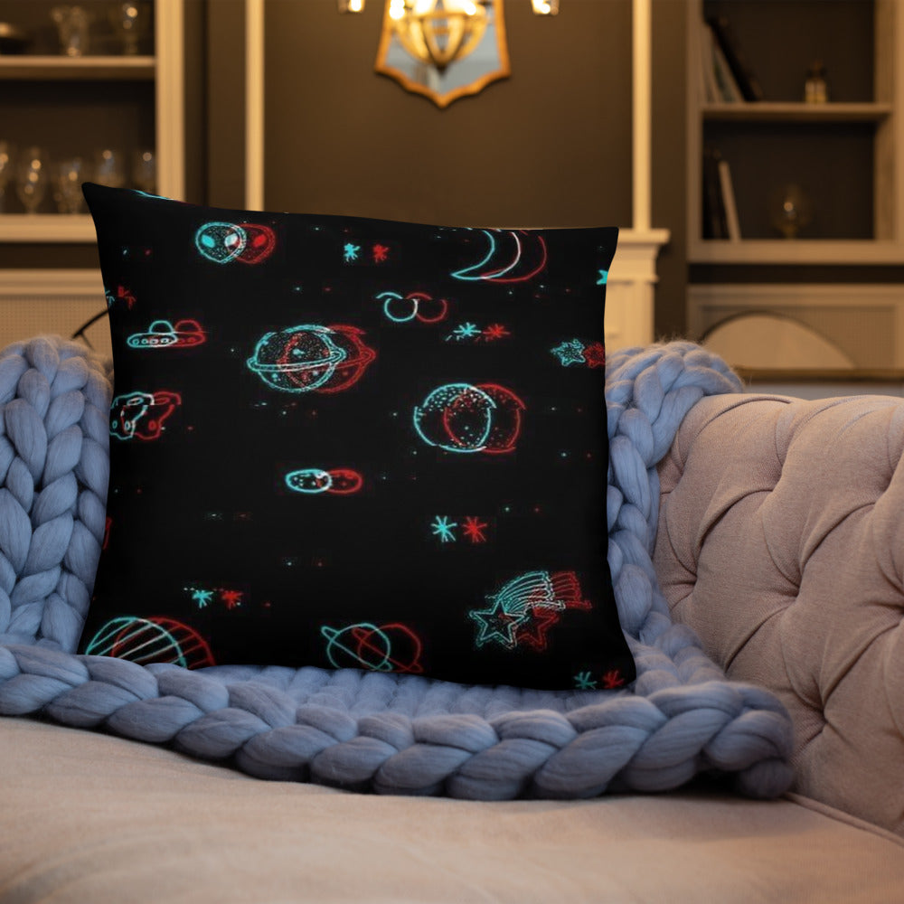 Distorted Design Kissen