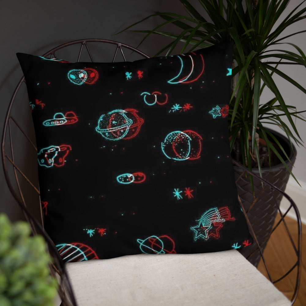 Distorted Design Kissen