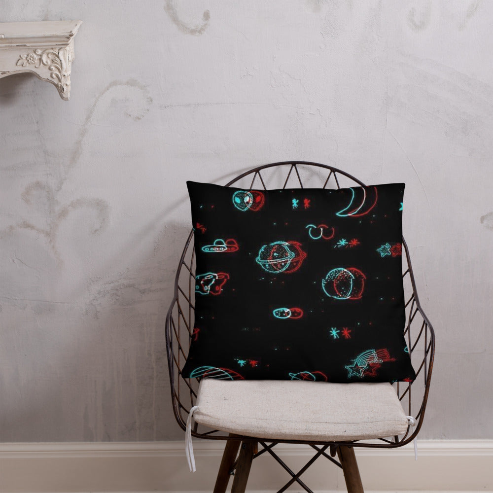 Distorted Design Kissen