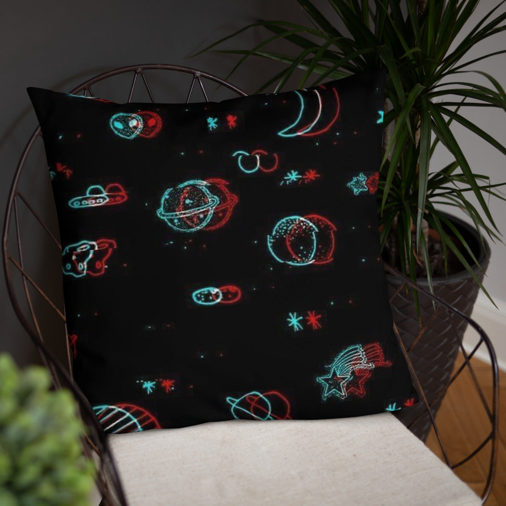 Distorted Design Kissen