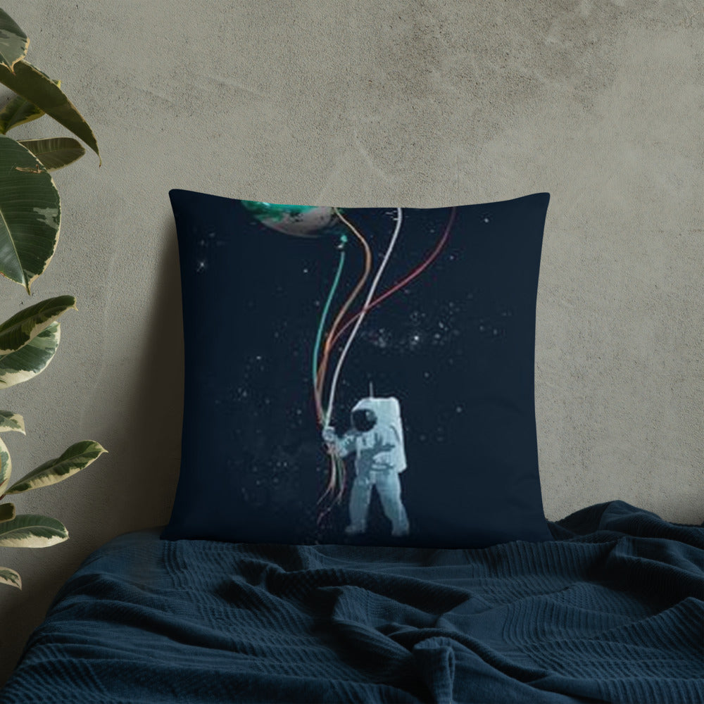 Astronaut Pulse Fit Vibes Kissen