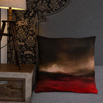 Rotes Meer Kissen