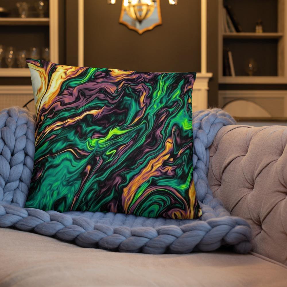 Neon Design Kissen