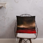 Rotes Meer Kissen