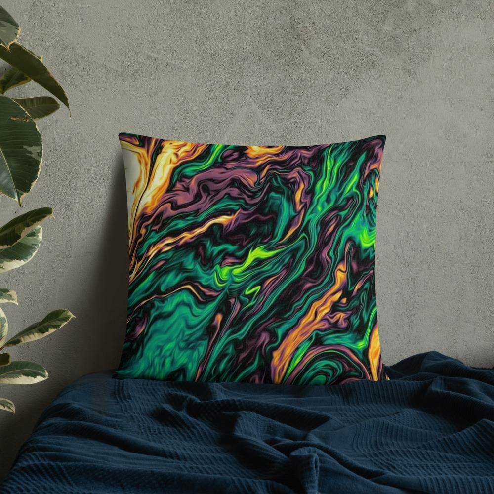 Neon Design Kissen