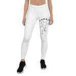Kokain Print Leggings - Festival Leggings