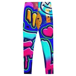 Love Print Leggings