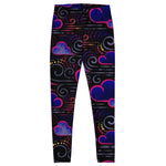 Cloud Print Leggings Design 2