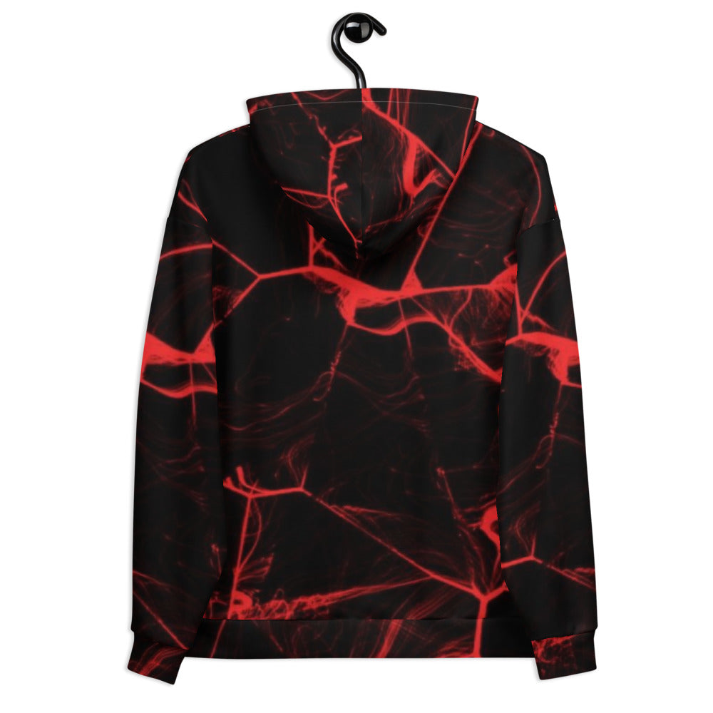 Red Graphic Hoodie