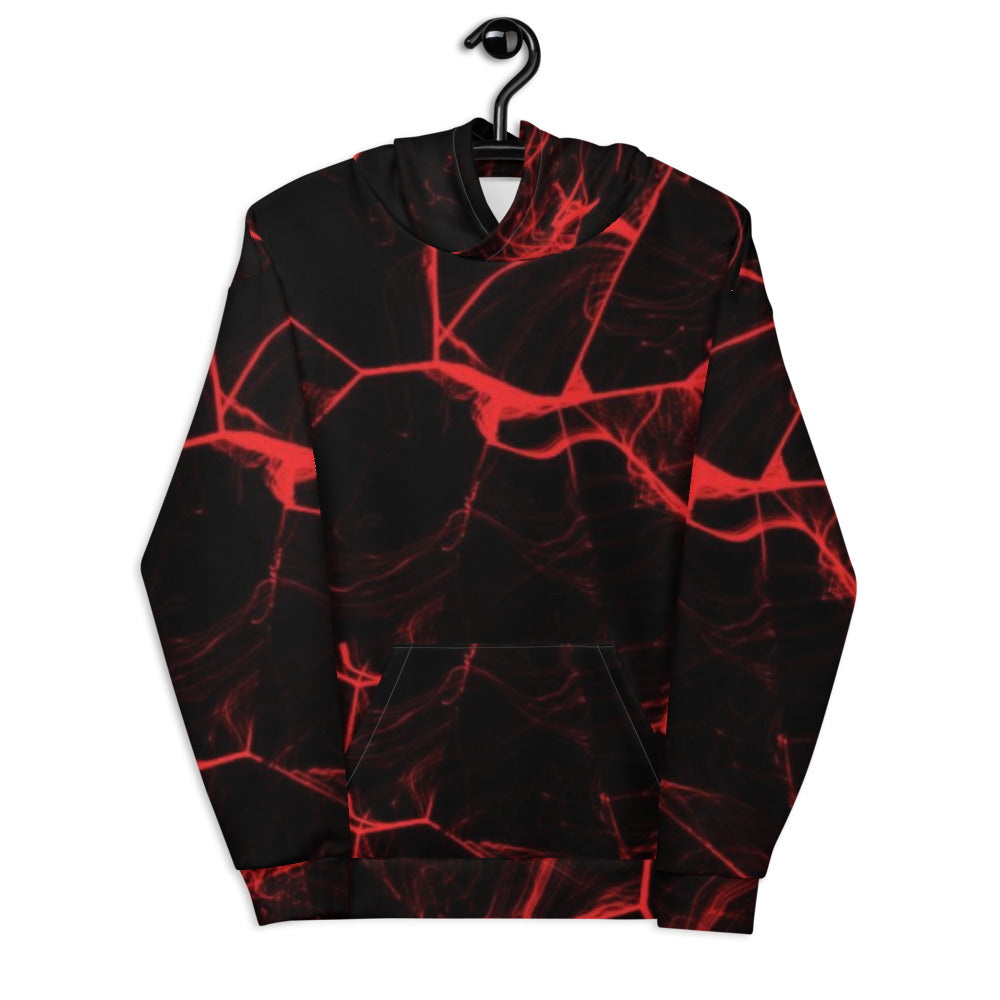 Red Graphic Hoodie