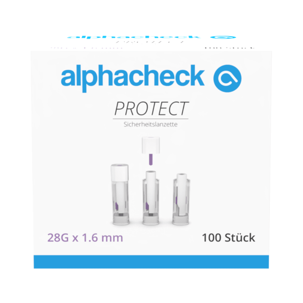 Alphacheck PROTECT Sicherheitslanzetten