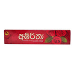 Amritha Incense Sticks (20 sticks) - Red Rose - Namma Markt