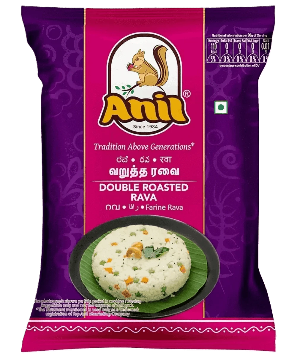 Anil Double Roasted Rava 1kg - Namma Markt