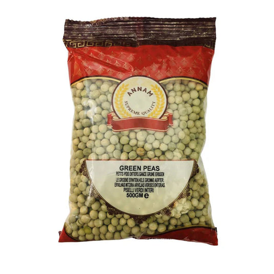 Annam Whole Green Peas 500g