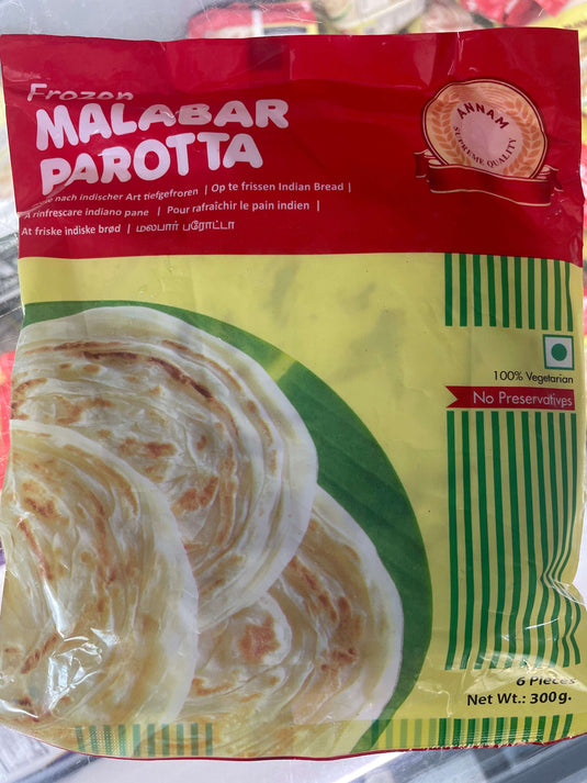 Annam Malabar Parota (6 pcs) 300g - Namma Markt