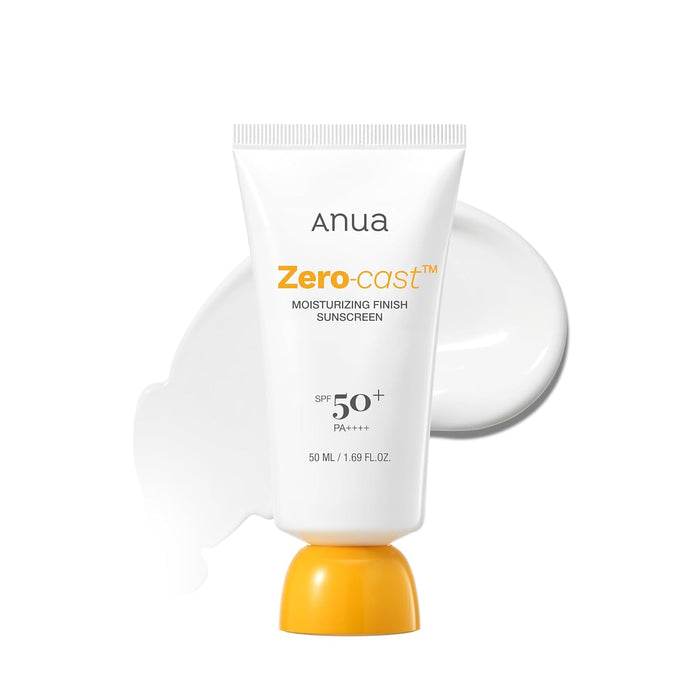 Anua Zero-Cast Moisturizing Finish Sunscreen 50 ml