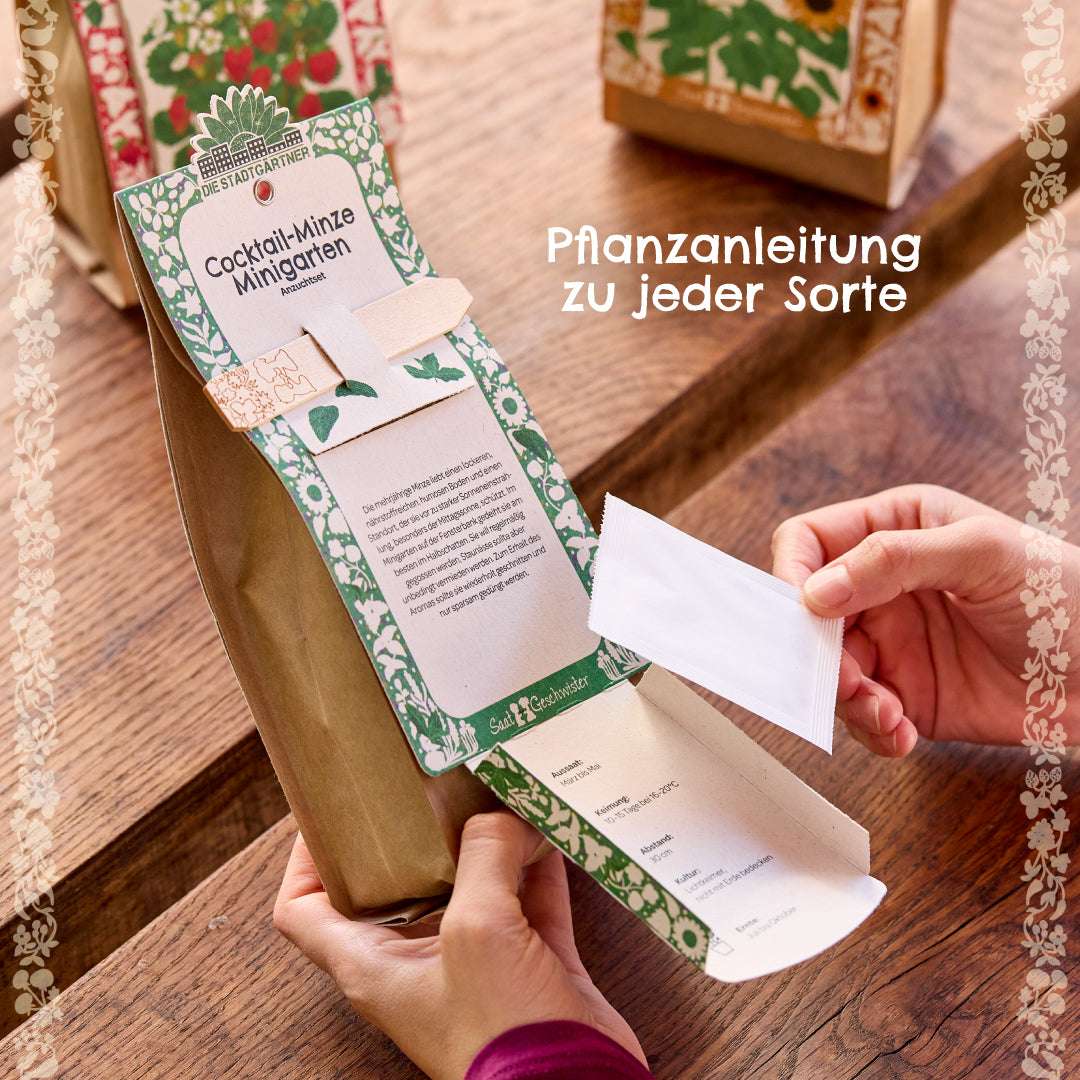 Anzuchtset – Minigarten BIO-Wildtomate
