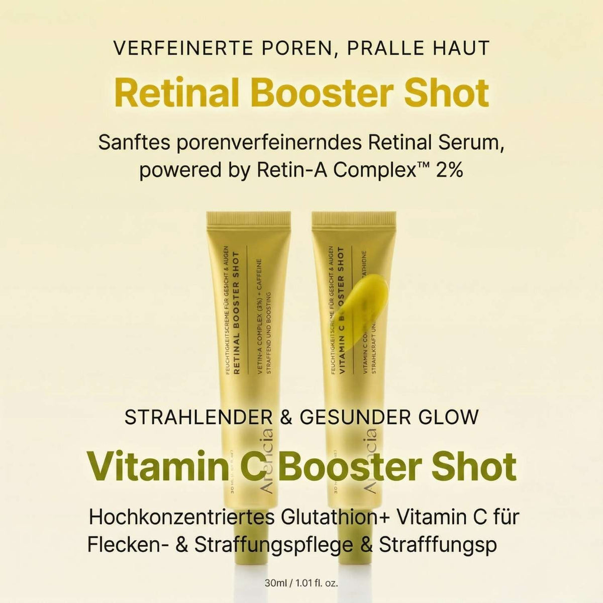 Arencia Vitamin C & Retinal Glow Duo