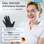ARNOMED Einweghandschuhe Nitril Schwarz