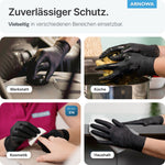 ARNOMED Einweghandschuhe Nitril Schwarz
