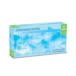 ARNOMED Nitril Ice Blue Einmalhandschuhe, puderfrei, hellblau