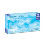 ARNOMED Nitril Ice Blue Einmalhandschuhe, puderfrei, hellblau