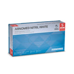ARNOMED Nitril White Einmalhandschuhe, puderfrei, weiß