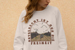 "Artgerecht ist nur die Freiheit" Sweater